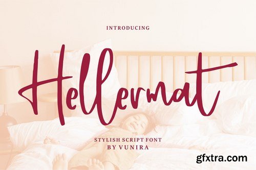 Hellermat Stylish Script Font