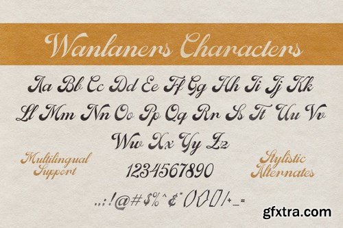 Wanlaners - Vintage Script