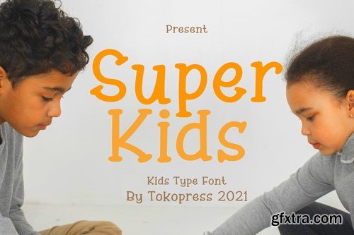 Superkids - Handwriting Travel font