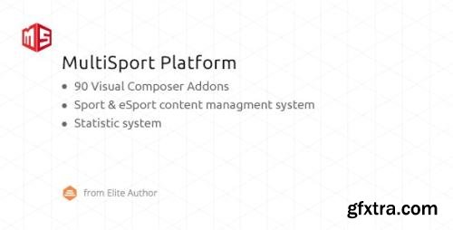 CodeCanyon - MSP v4.1.19 - MultiSport eSport & WordPress plugin with 90 Visual Composer addons - 20954667