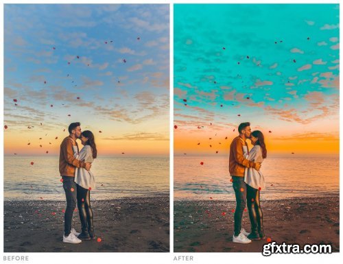 CreativeMarket - Orange & Teal Lightroom Presets 5331432