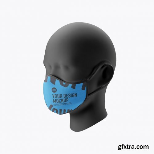 CreativeMarket - Medical face Mask mockup 5239604