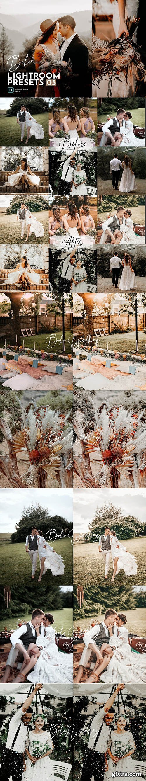 CreativeMarket - Boho Wedding Lightroom Presets Pack 5463743