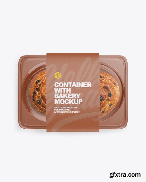 Container with Bakery Mockup 79726