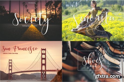 CreativeMarket - Best Seller Font Bundles 4505391