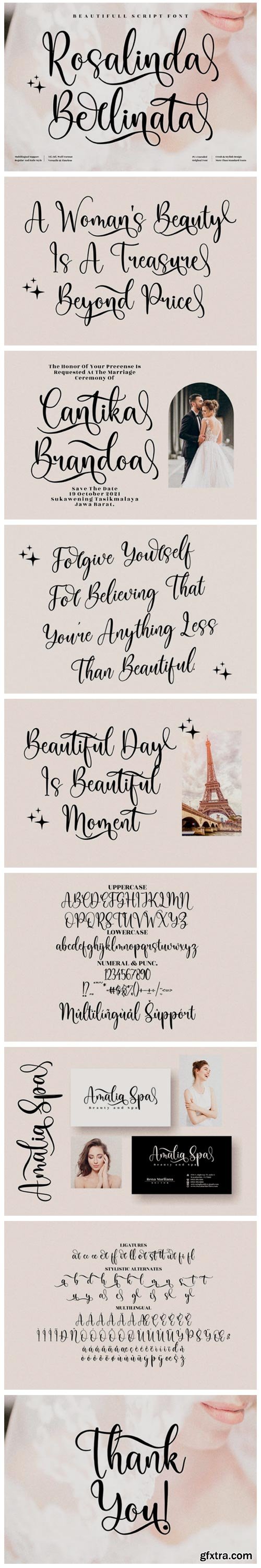 Rosalinda Berlinata Font