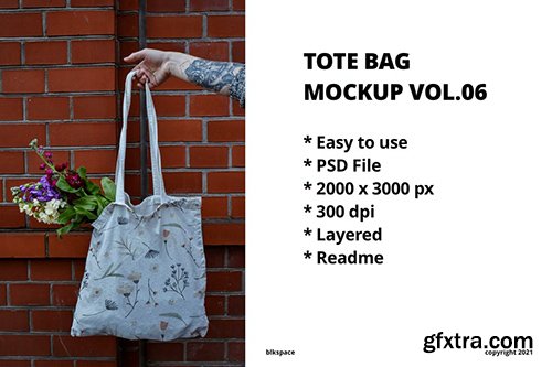 Tote Bag Mockup Vol.06 ELASA3R