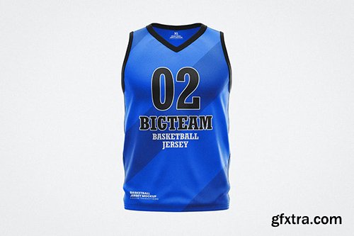 Basketball Jersey Shirt Mockup Template 