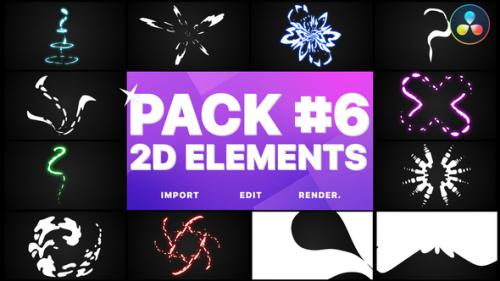 Videohive - Elements Pack 06 | DaVinci Resolve - 32858388 - 32858388