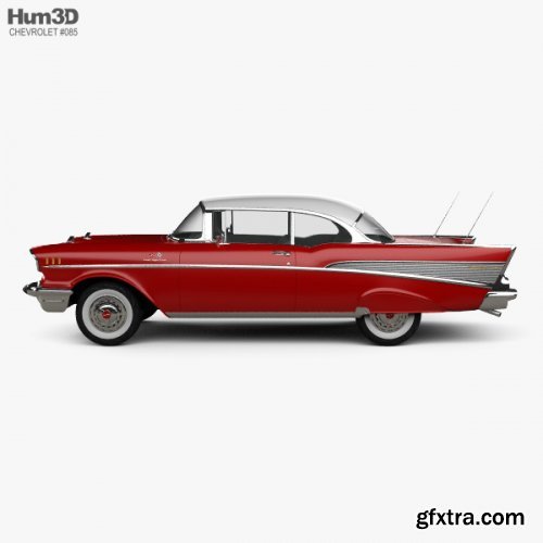 Chevrolet Bel Air Sport Coupe 1957 3D model