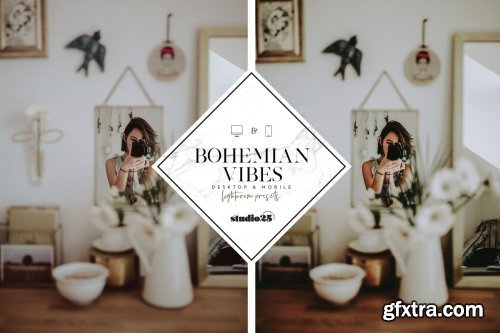 CreativeMarket - Bohemian lightroom preset 4007311