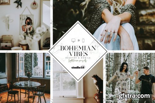 CreativeMarket - Bohemian lightroom preset 4007311