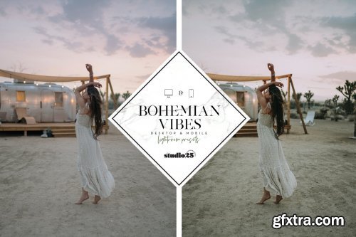 CreativeMarket - Bohemian lightroom preset 4007311