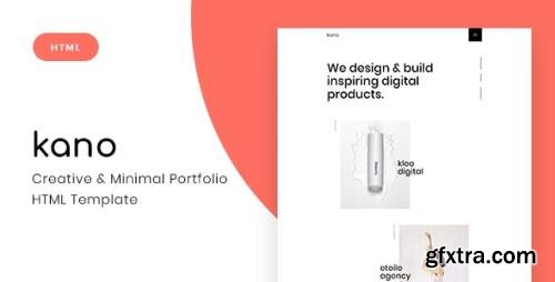 ThemeForest - Kano v1.0 - Creative & Minimal Portfolio HTML Template (Update: 5 July 21) - 24210639