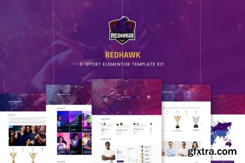 ThemeForest - Redhawk v1.0.0 - Esports Elementor Template Kit - 32860216