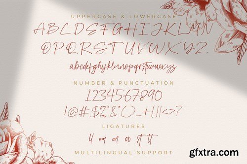 Vatteny Rose - Signature Script Font