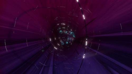 Videohive - Light Tunnel 3D Render - 32950820 - 32950820