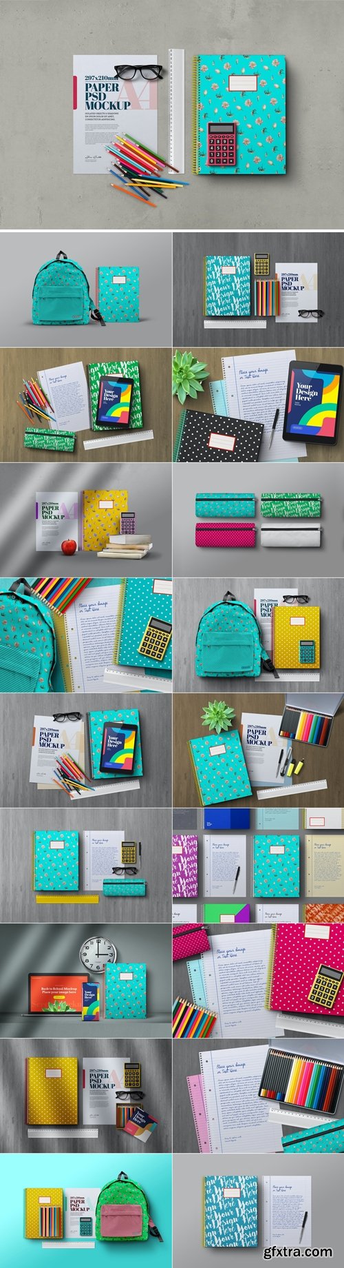 Back to School Mockup Bundle