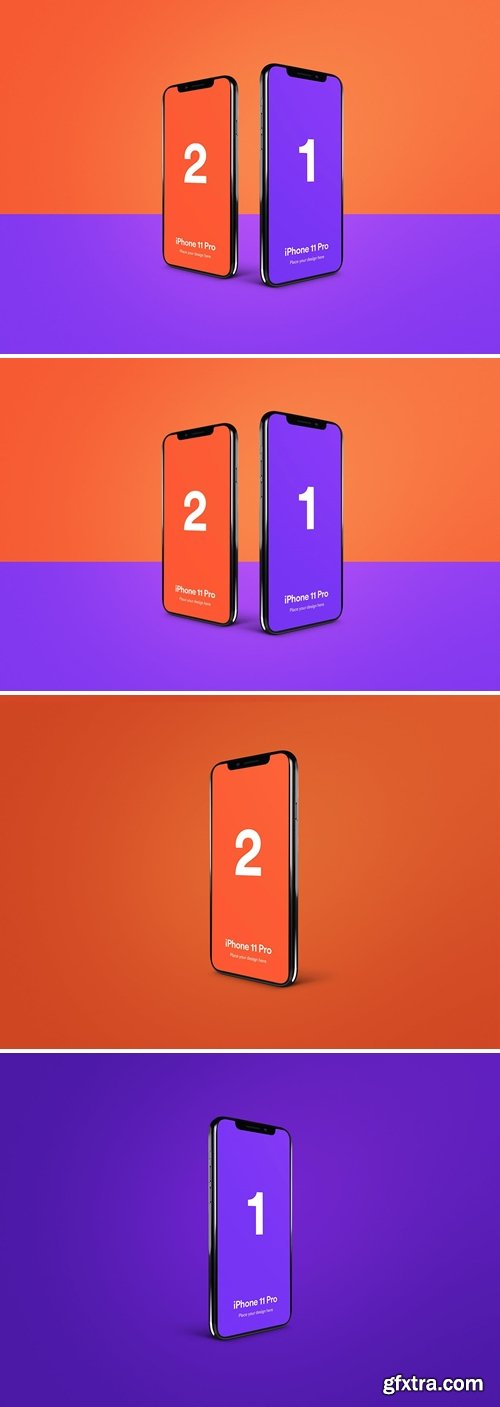 iPhone 11 Mockup - Vol 06