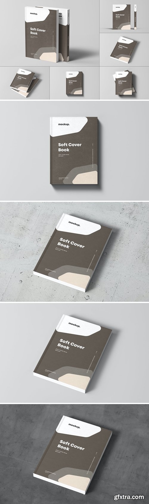 Soft Cover Book Mock-up