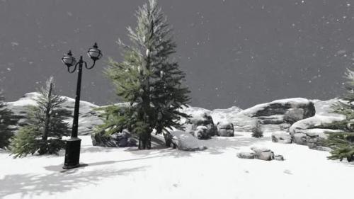 Videohive - Winter Background Loopabel - 32971744 - 32971744