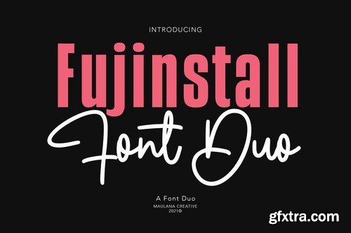 Fujinstall Font Duo