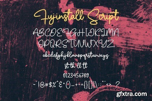 Fujinstall Font Duo