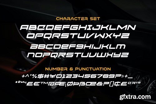 Siegra - Sporty Tech Font