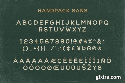 Handpack Sans - Organic Font