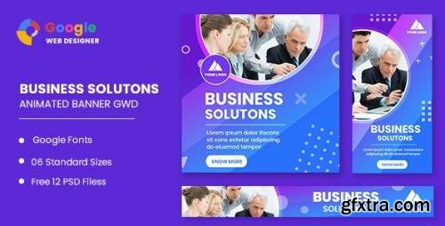 CodeCanyon - Business Solution Animated Banner Google Web Designer v1.0 - 33001931