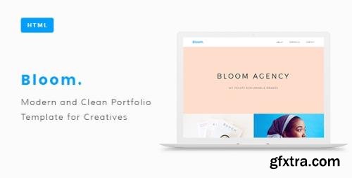 ThemeForest - Bloom v1.0 - Portfolio HTML Template (Update: 18 July 17) - 20129519