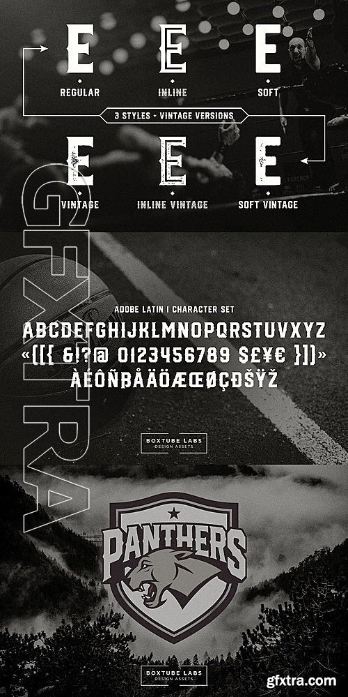 CM - Sports Fonts Bundle BTL1 1996830