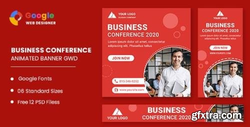 CodeCanyon - Business Conference Animated Banner Google Web Designer v1.0 - 33030485