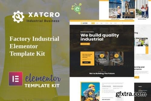 ThemeForest - Xatcro v1.0.0 - Factory Industrial Elementor Template Kit - 33035639