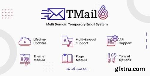 CodeCanyon - TMail v6.5 - Multi Domain Temporary Email System - 20177819 - NULLED
