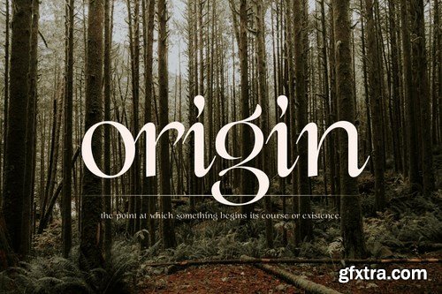 gemonica - experimental serif font