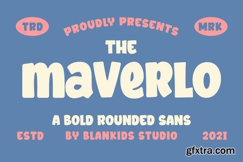 Maverlo a Bold Rounded Sans Font