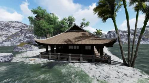 Videohive - Old house on the beach - 33008259 - 33008259