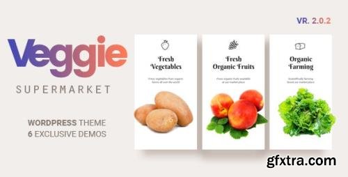 ThemeForest - Veggie v2.0.8 - Vegetable and Fruit Shop WordPress Theme - 17090245