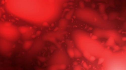 Videohive - Blood particles movement video clip in high resolution. - 33015894 - 33015894