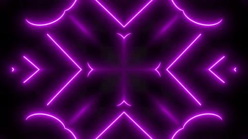 Videohive - 4k Pink Neon Abstract Shapes Vj Pack - 33018248 - 33018248