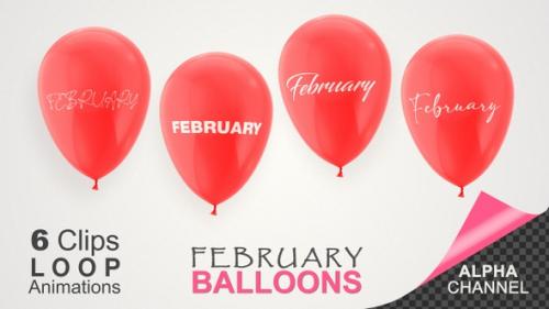 Videohive - February Month Celebration Wishes - 33030998 - 33030998