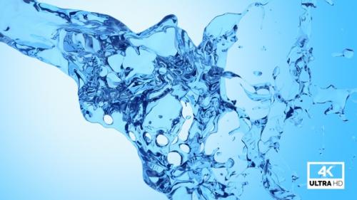 Videohive - Splash Of Blue Water V2 - 33031393 - 33031393