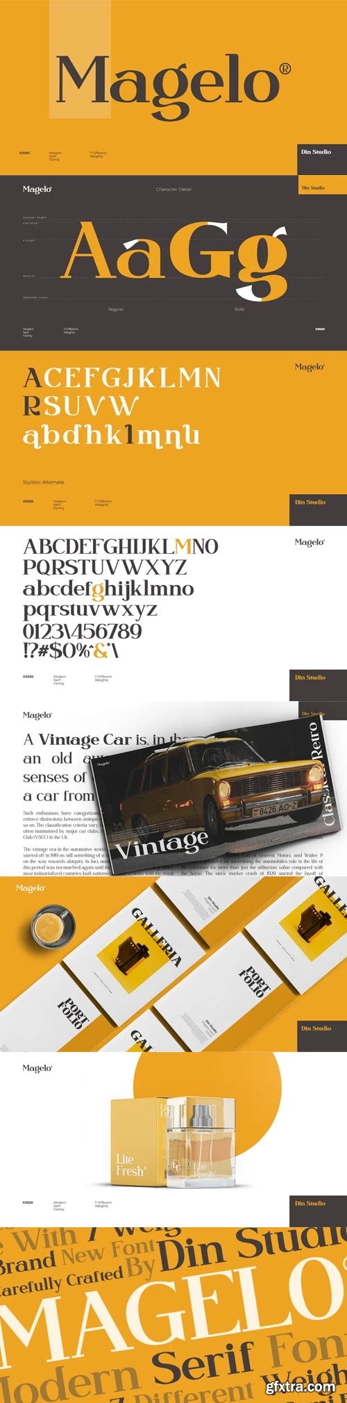 Magelo Font Family