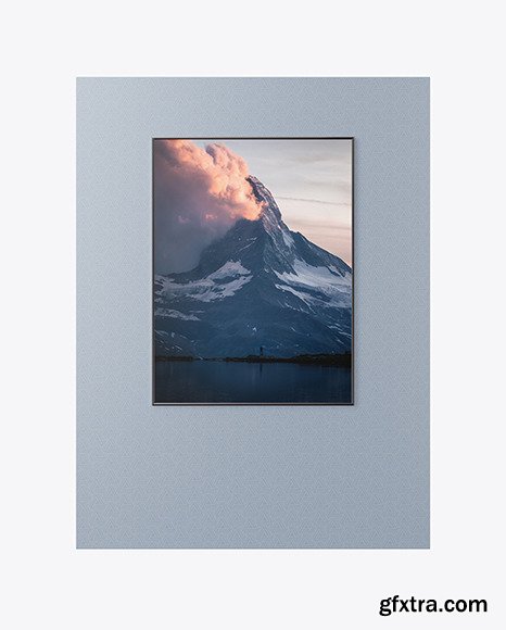 Photo Frame on the Wall Mockup 83586