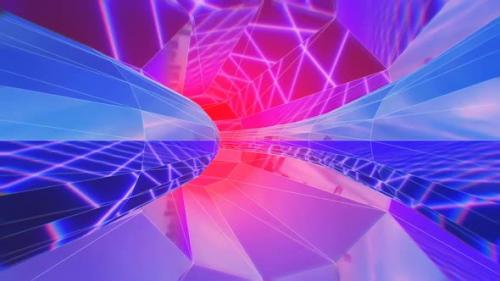 Videohive - Mirror futuristic tunnel - 33040930 - 33040930