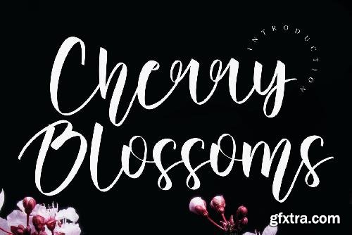 Cherry Blossoms Font 