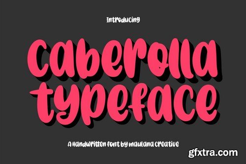 Caberolla Handwritten Font