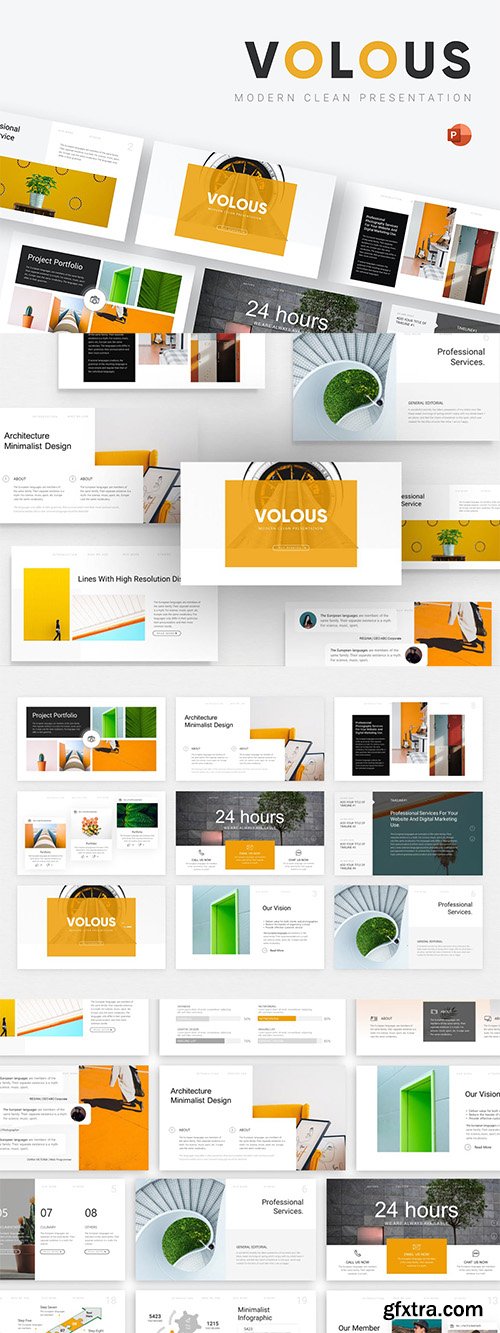 Volous Multipurpose Modern PowerPoint Template