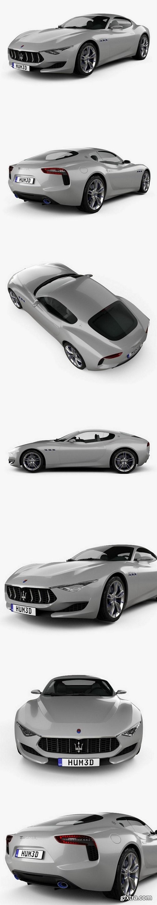 Maserati Alfieri 2014 3D model